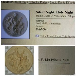 Religious decorative plate